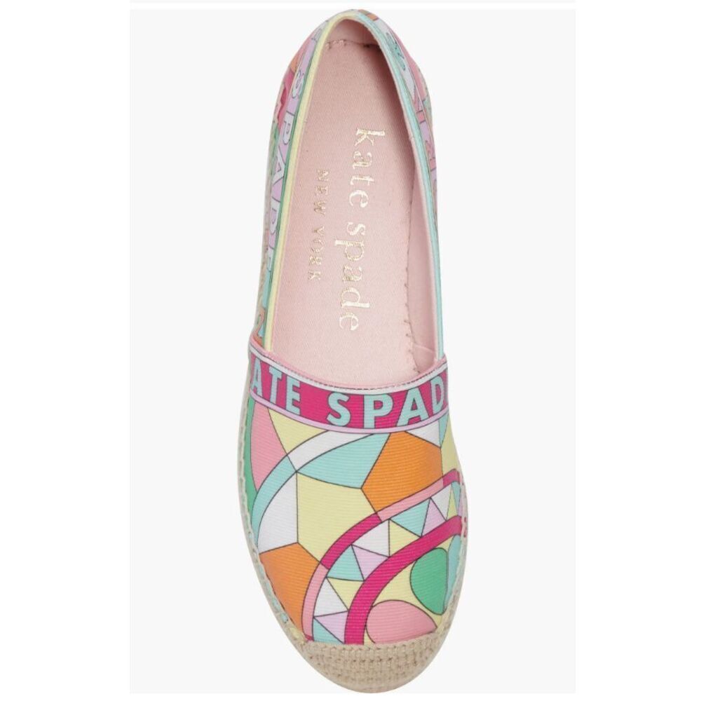 New Kate Spade New York Geo Sun Espadrille Loafer Size 9.5 - Picture 3 of 6